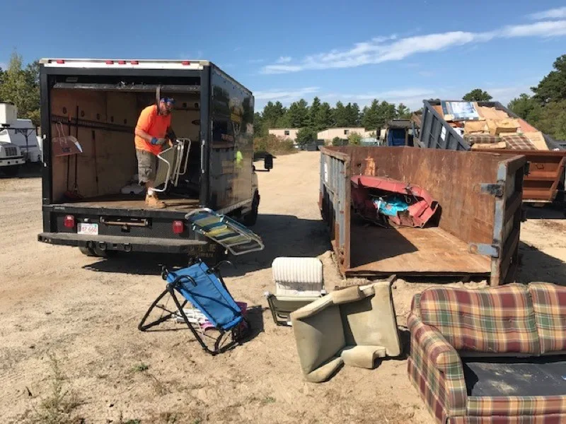 Junk removal job completed